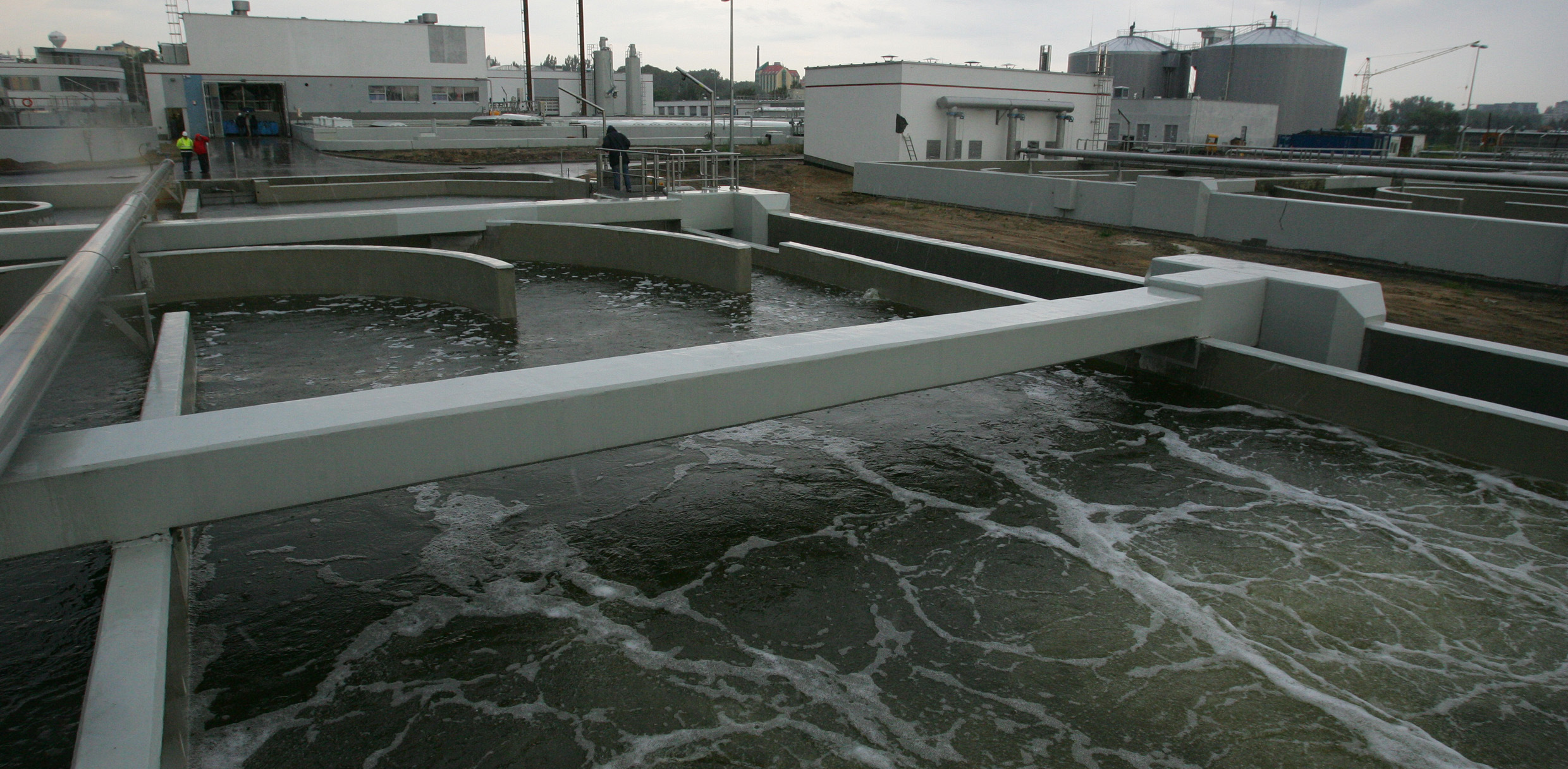 Oczyszczalnia ścieków, zdjęcie ilustracyjne (fot. Andrzej Szkocki/KFP)