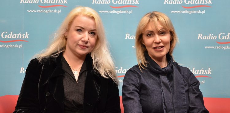 Ewa Sienkiewicz i Monika Koszewska (fot. Radio Gdańsk/Martyna Krawcewicz)