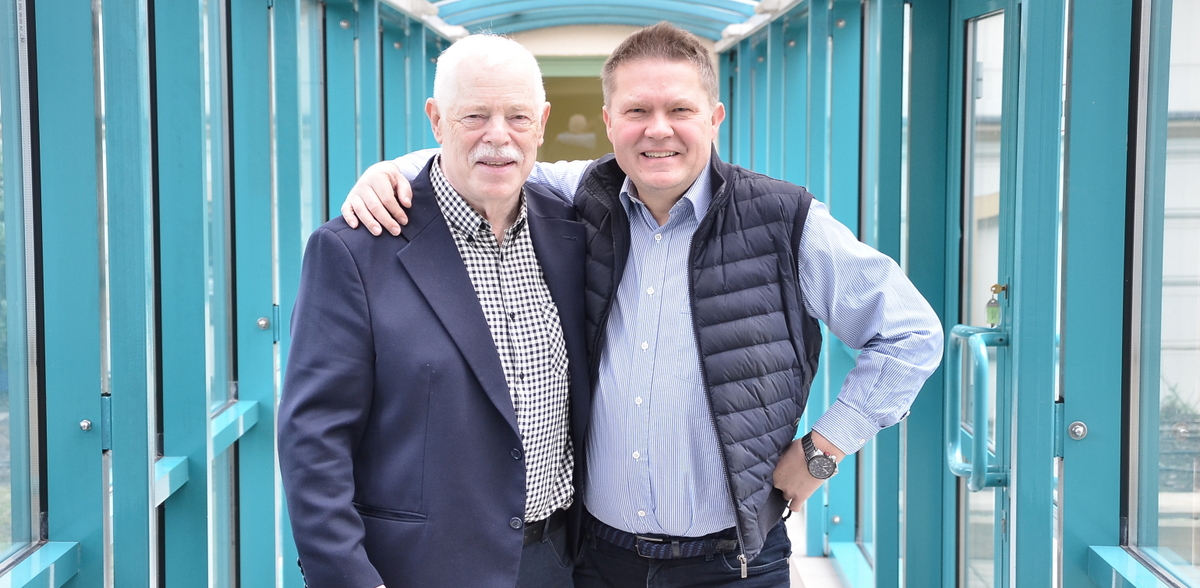 Kazimierz Wierzbicki i Sławomir Siezieniewski (fot. Radio Gdańsk/Adrian Kasprzycki)