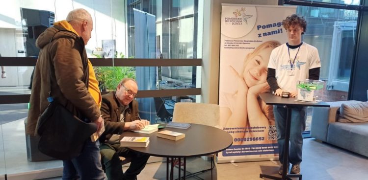 W Kunszcie Wodnym zaplanowano spotkania ze znanymi pisarzami w ramach wsparcia Pomorskiego Hospicjum dla Dzieci (fot. Radio Gdańsk/Sebastian Kwiatkowski)