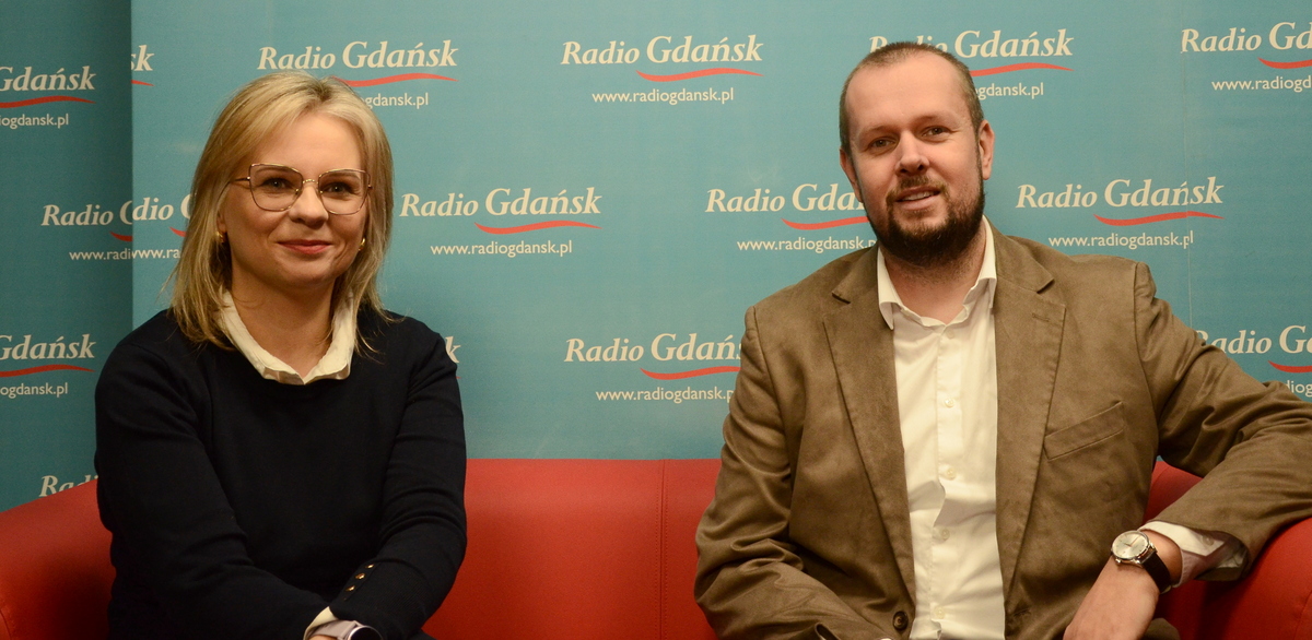 Dr Aleksandra Borowicz i dr Łukasz Wyszyński (fot. Radio Gdańsk/Martyna Krawcewicz)