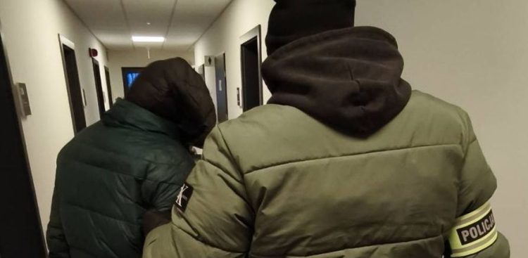 Mężczyzna zaatakował kobietę na ulicy Podwale Grodzkie (fot. KMP Gdańsk)