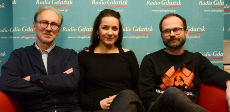 Tomasz Żółtowski, Irena Banat. Bartosz Filip (fot. Radio Gdańsk)