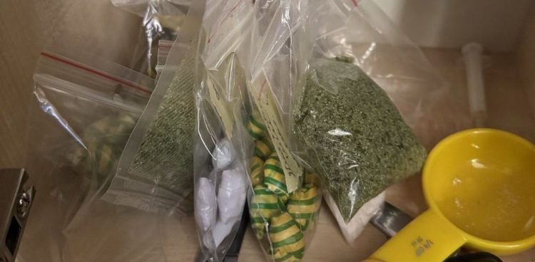 Policjanci znaleźli 120 tysięcy porcji narkotyków (fot. KMP Gdańsk)
