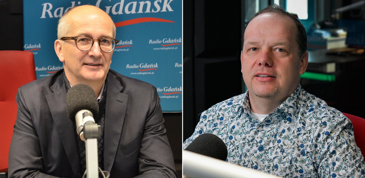 Piotr Urbańczyk i Szczepan Sakowicz (fot. Radio Gdańsk/Pola Malańska)