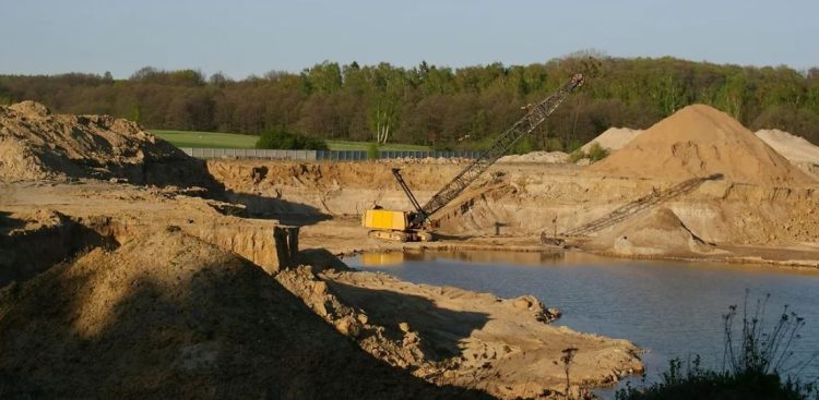 Wcześniejsza żwirownia wyłączona już z eksploatacji (fot. Marta Jeruzalska)