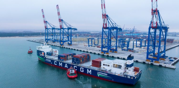 Baltic Hub zakończył testowe przeładunki pierwszej jednostki (fot. Baltic Hub)