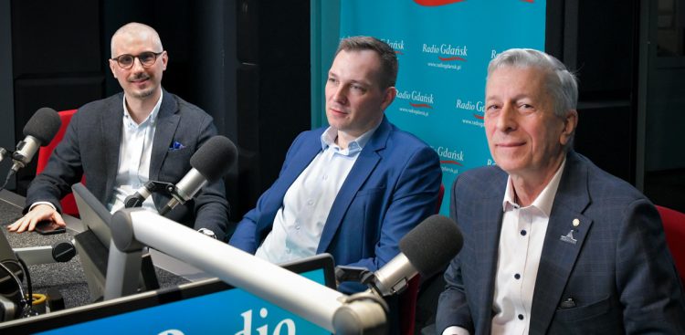 Tomasz Smorgowicz, Radosław Wika, Marek Krzykowski (fot. Radio Gdańsk/Pola Malańska)