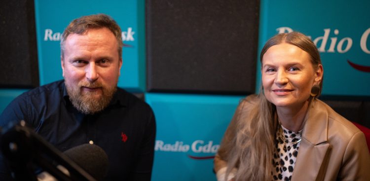Marta Makuch, wiceprezydent Słupska i Paweł Krzemień z UM Słupsk byli dziś gośćmi Studia Słupsk Radia Gdańsk (fot. Radio Gdańsk/AR)