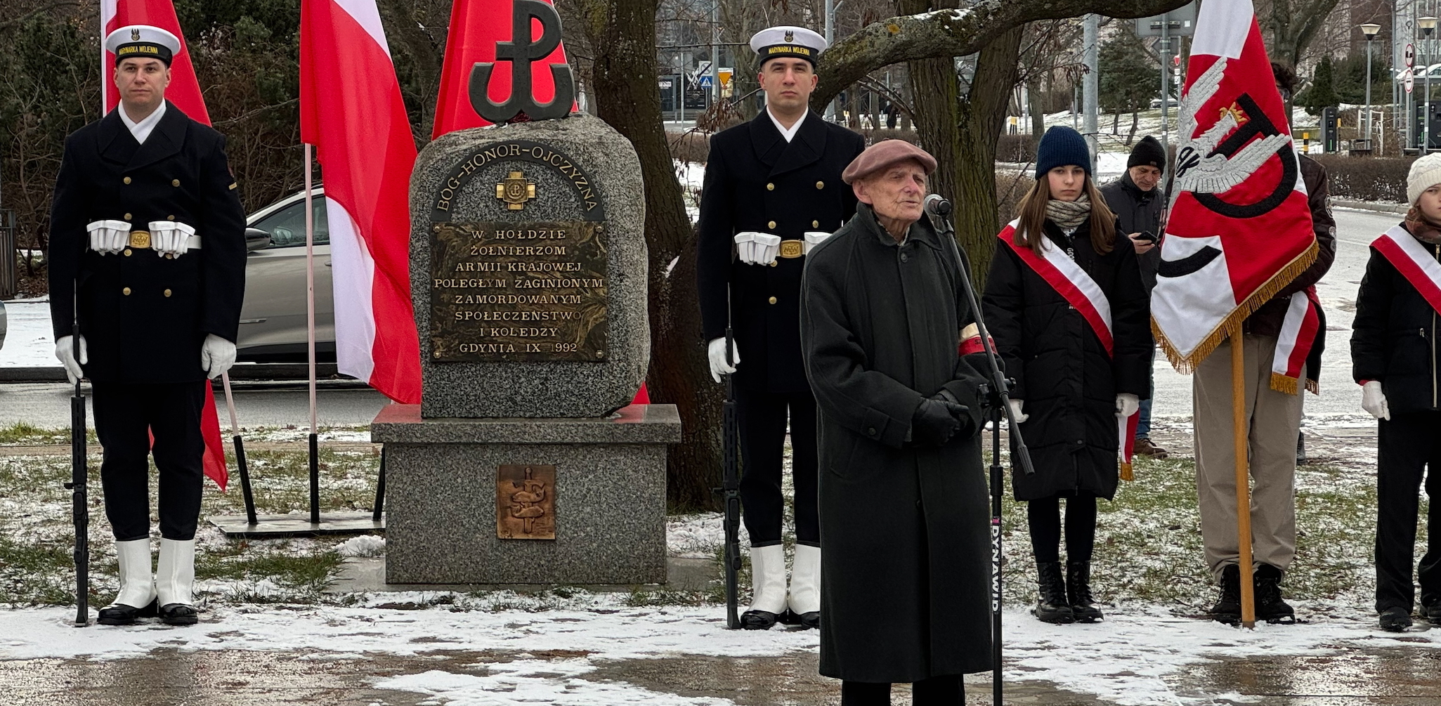 Gdyńskie uroczystości w związku z Narodowym Dniem Pamięci Żołnierzy Armii Krajowej (Fot. Radio Gdańsk/Marcin Lange)