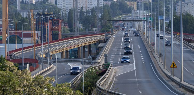 Estakada Kwiatkowskiego (fot. KFP/Anna Rezulak)