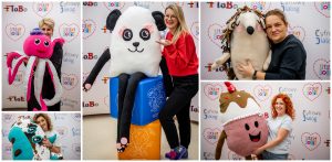 Niektóre z maskotek dostępnych na licytacjach WOŚP (fot. Cyfrowy Dialog)