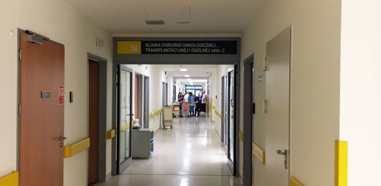 Klinika chirurgii onkologicznej, transplantacyjnej i ogólnej w UCK w Gdańsku (fot. Radio Gdańsk/Piotr Puchalski)