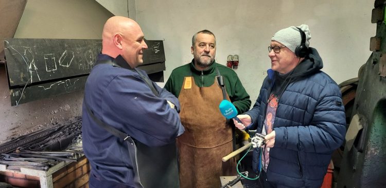 Po dwóch latach starań, dzięki życzliwości władz Gdyni, udało się zdobyć halę na projekt Kuźnia Miejska #1 (Fot. Radio Gdańsk)