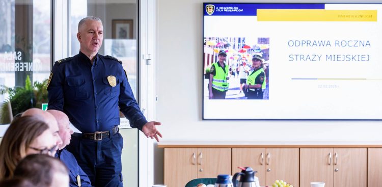 Leszek Walczak, komendant Straży Miejskiej w Gdańsku (fot. Piotr Wittman/gdansk.pl)