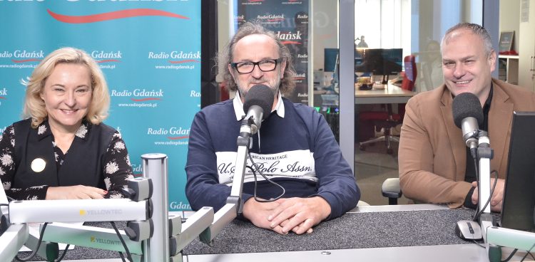 Marta Chełkowska, Adam Protasiuk, Błażej Kucharski (Fot. Radio Gdańsk)