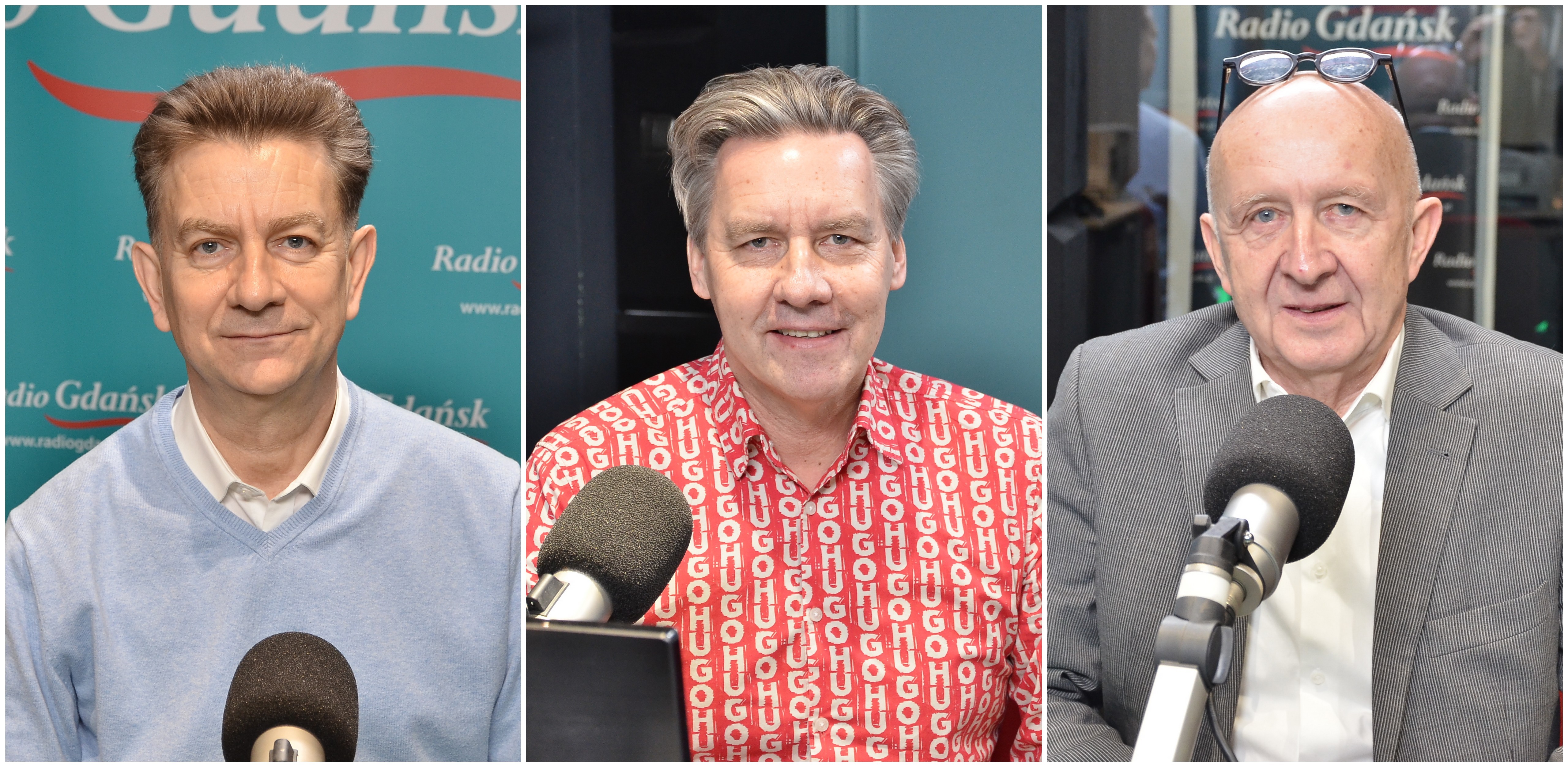 Marek Theus, Tomasz Kloskowski i Piotr Górski (for. Radio Gdańsk/Artur Maszota)