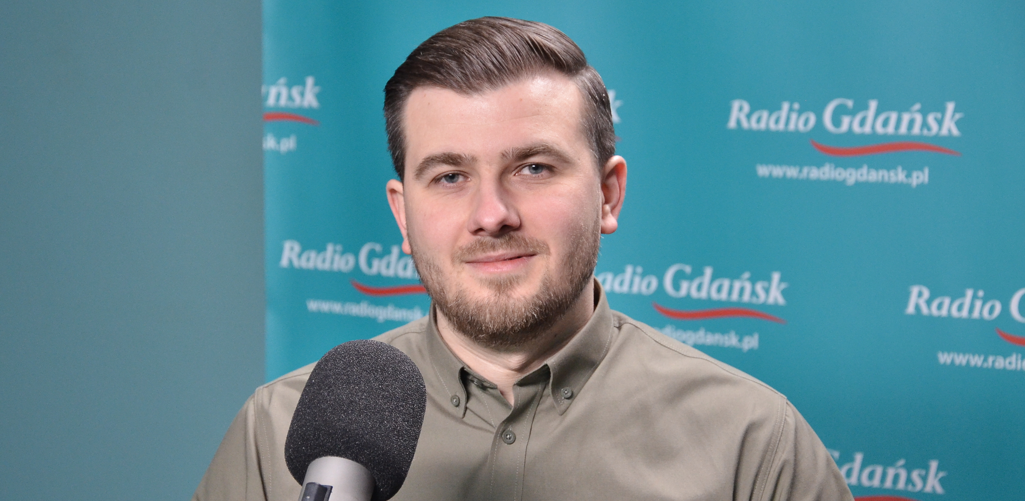 Łukasz Plonus (fot. Radio Gdańsk/Adrian Kasprzycki)