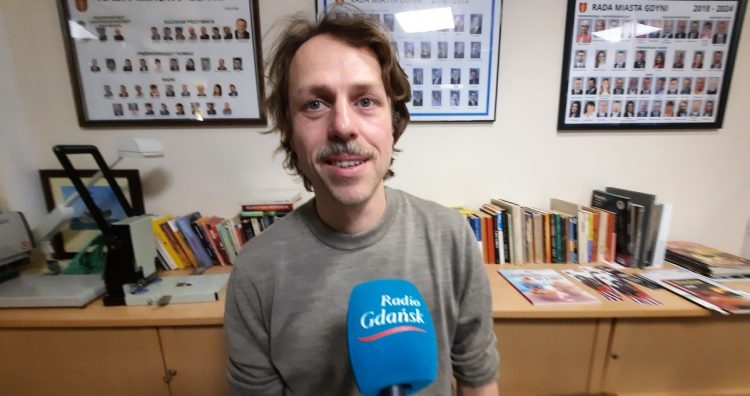 Łukasz Piesiewicz (fot. Radio Gdańsk/Marcin Lange)