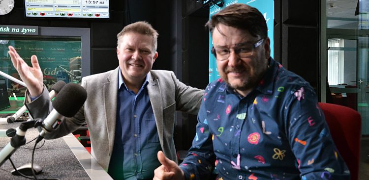 Sławomir Siezieniewski i Marcin Dybuk (fot. Radio Gdańsk/Piotr Puchalski)