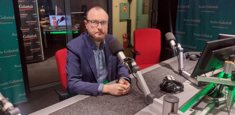 Mariusz Bzdęga, dyrektor zarządzający ds. kultury i aktywności mieszkańców UMG (fot. Radio Gdańsk/Hanna Brzezińska)