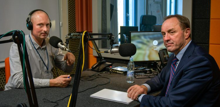 Mieczysław Struk i Sebastian Kwiatkowski (fot. Radio Gdańsk/Pola Malańska)