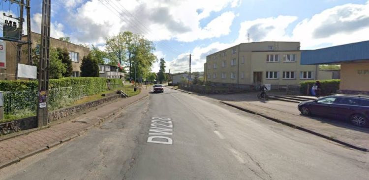 Parchowo, ul. Kartuska (fot. Google Maps)