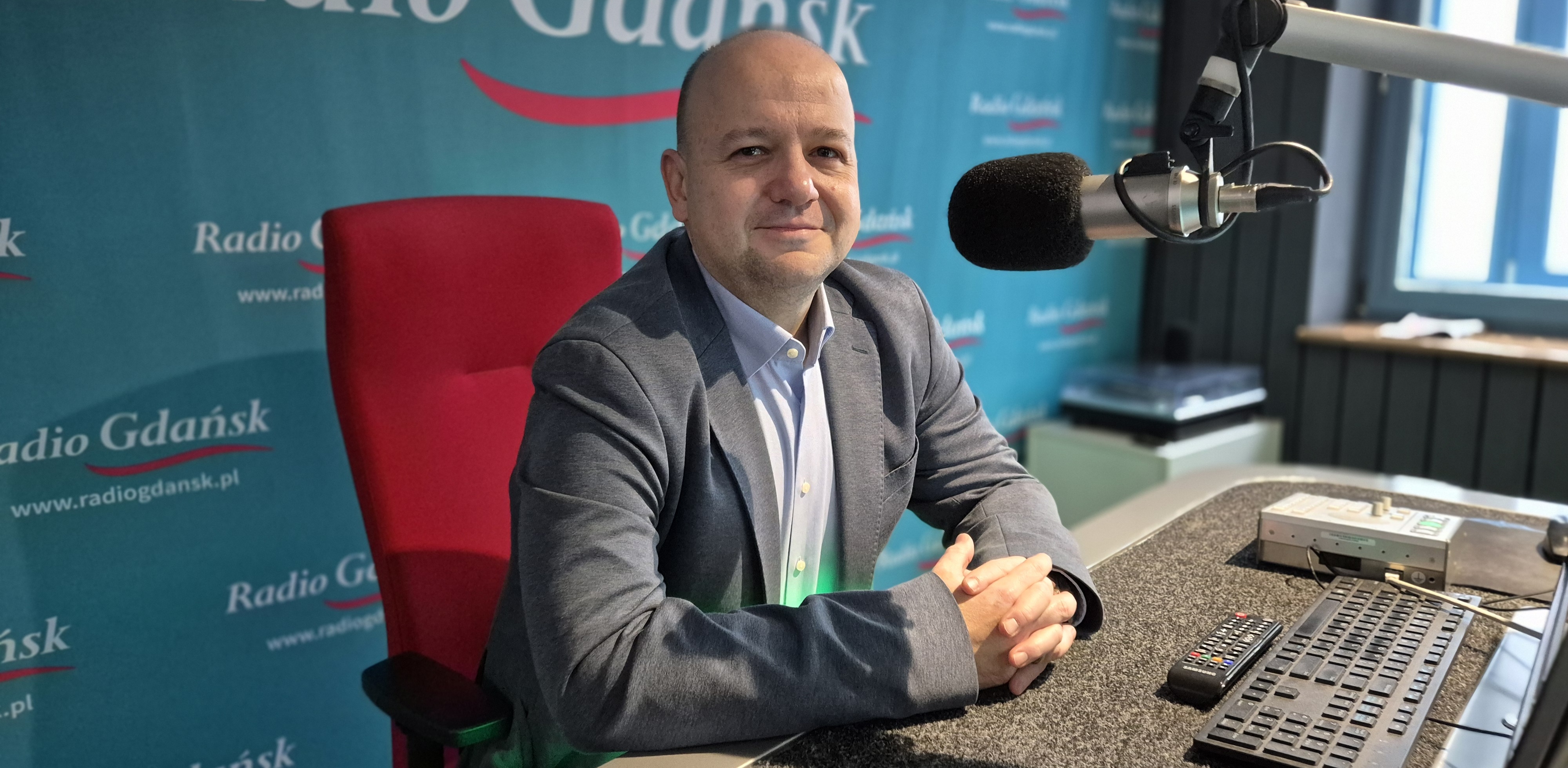 Dr hab. Piotr Domagała (Fot. Radio Gdańsk/Joanna Matuszewska)
