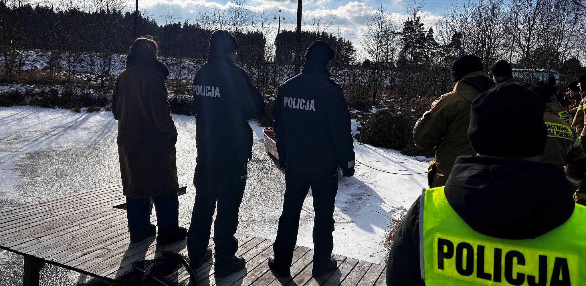 Prywatna posesja pod Czerskiem. To na nią mogły spaść elementy rakiety kosmicznej Falcon (fot. KPP w Chojnicach)