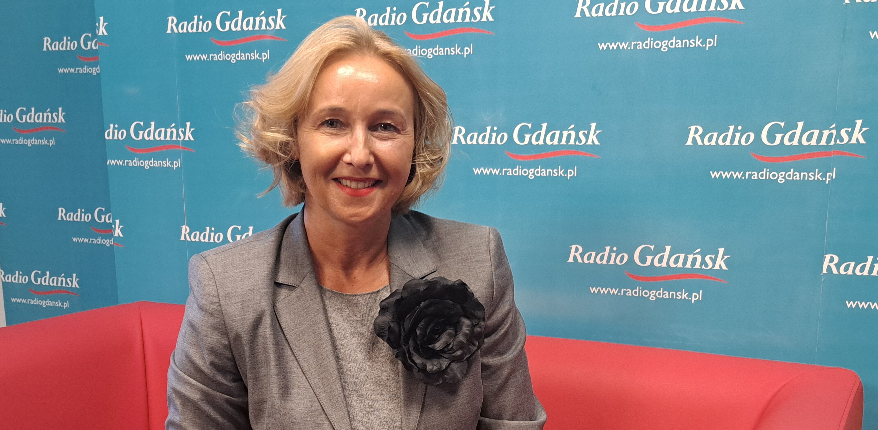 prof. dr hab. Agnieszka Zimmermann (fot. Radio Gdańsk/Joanna Matuszewska)