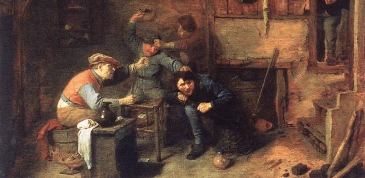 Obraz Adriaena Brouwera (fot. Wikimedia Commons/
Alte Pinakothek)