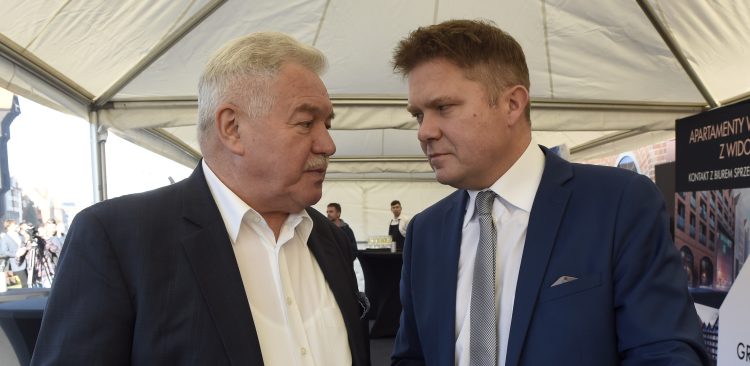 Andrzej Szydłowski i Sławomir Siezieniewski (fot. Maciej Kosycarz / KFP
