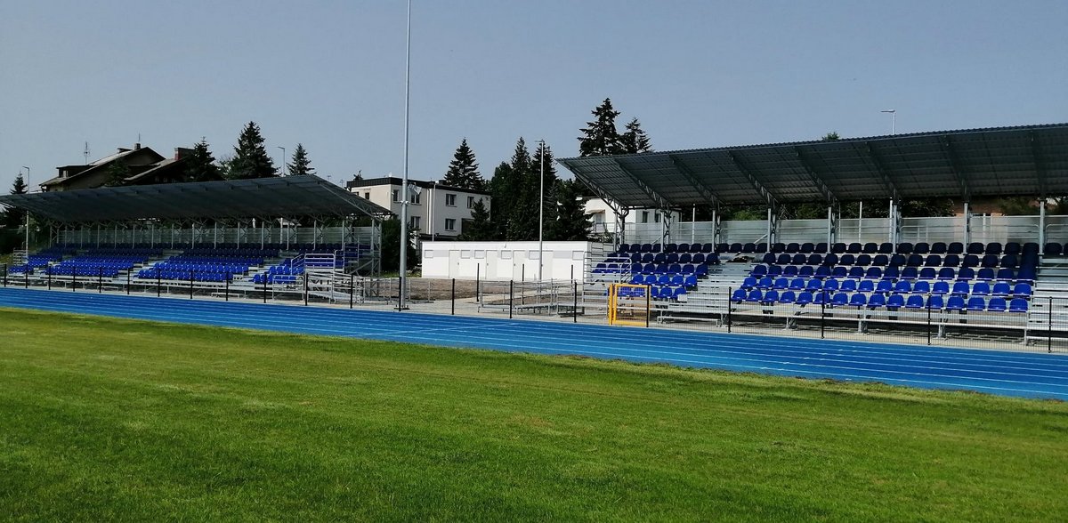 Stadion lekkoatletyczny w Tczewie (fot. Facebook/Miasto Tczew)