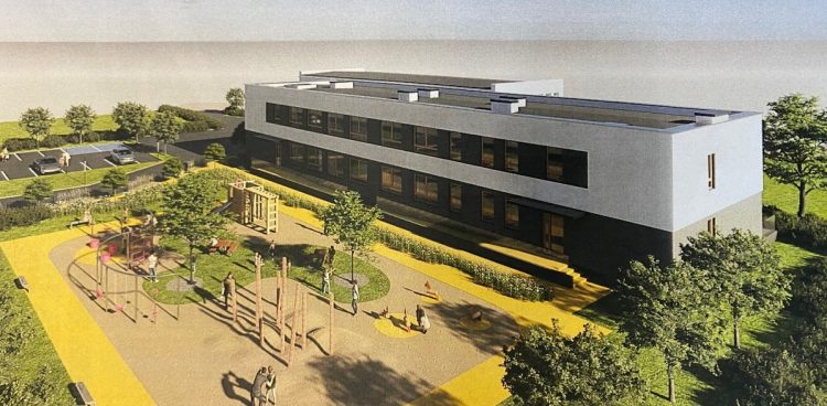 Wizualizacja budynku nowego żłobka (fot. UM Reda)