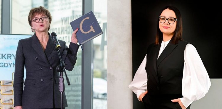 Karin Moder, Katarzyna Korzeniewska (fot. gdynia.pl/Paweł Jóźwiak)