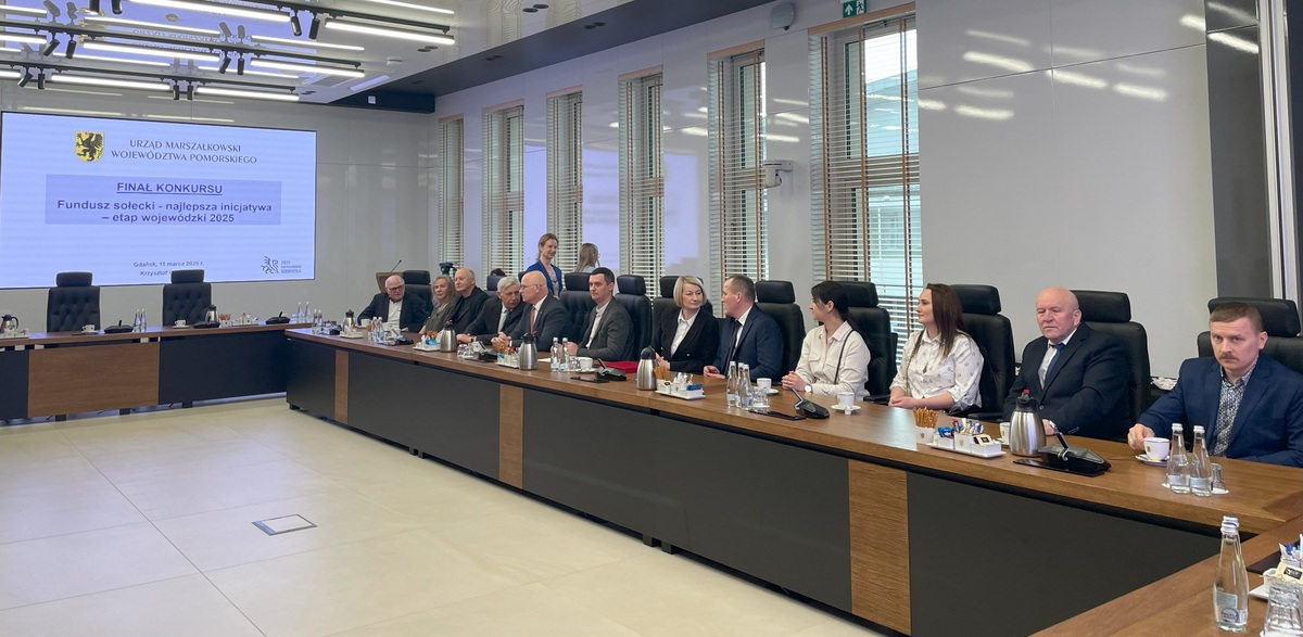 Ogłoszono wyniki konkursu "Fundusz sołecki - najlepsza inicjatywa" (fot. Radio Gdańsk/Tymon Nieśmiałek)