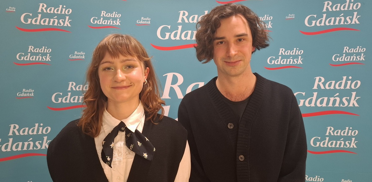 Rozalia Grabowska, Szymon Pluta (fot. Radio Gdańsk/Kamil Wicik)