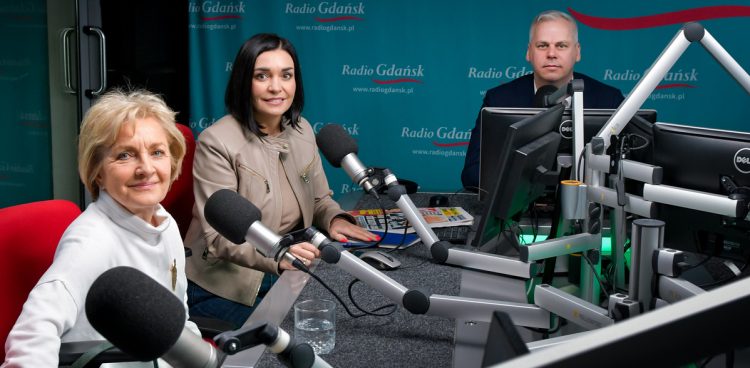 Magdalena Kołodziejczak, Magdalena Sroka, Karol Rabenda (fot. Radio Gdańsk/Pola Malańska)