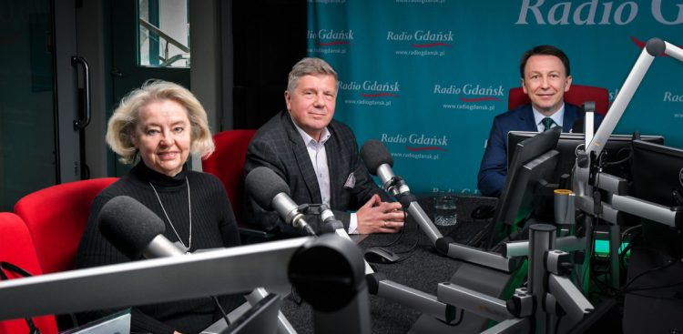 Jolanta Banach, Piotr Karczewski, Patryk Gabriel (fot. Radio Gdańsk/Pola Malańska)