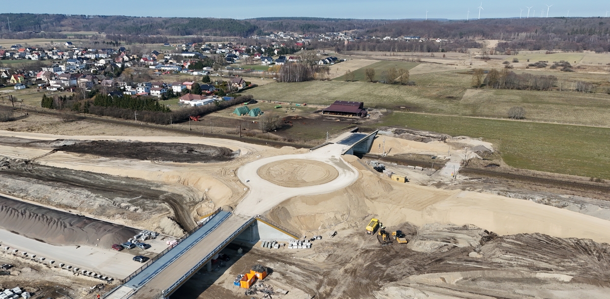 Umowę na 11-kilometrowy odcinek od Lubiatowa do drogi wojewódzkiej nr 213 drogowcy zamierzają podpisać w drugim kwartale (fot. GDDKiA)