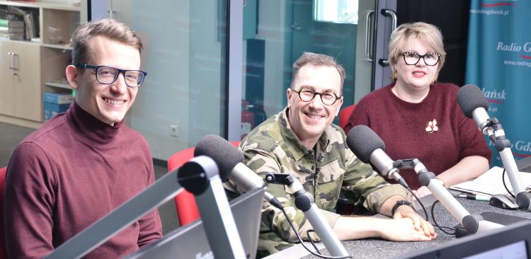 Bogusław Wieczorek, Marek Trojanowicz i Aleksandra Harasiuk (fot. Radio Gdańsk/Adrian Kasprzycki)