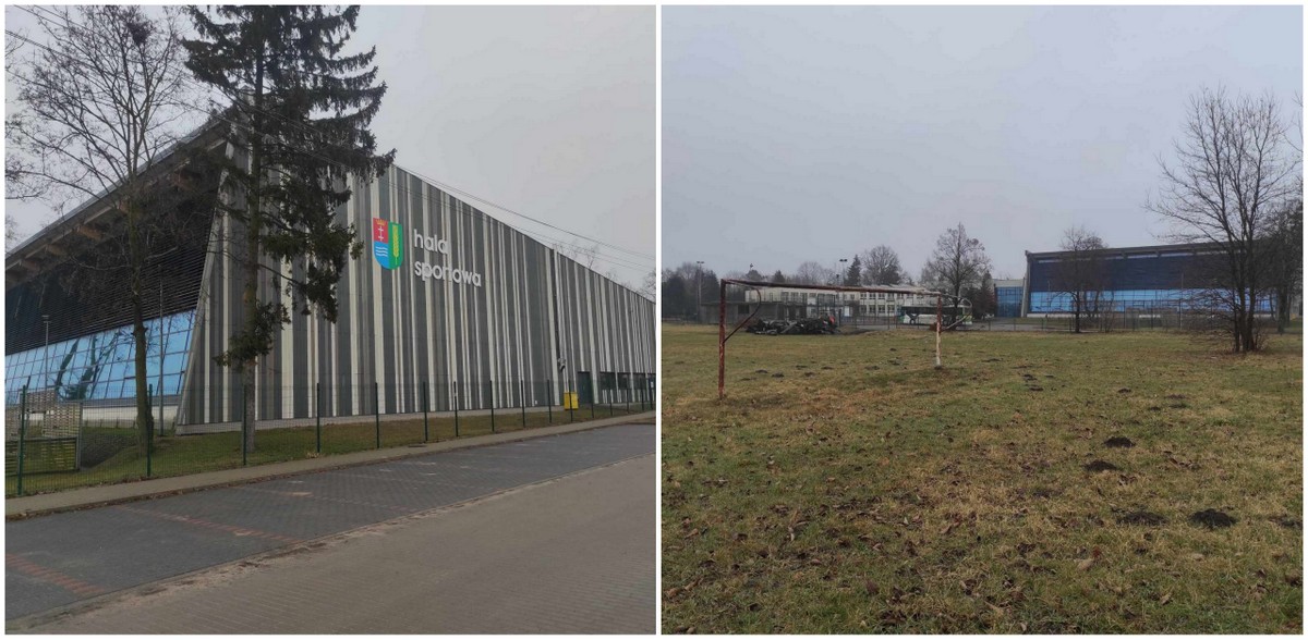 Stadion przyda się m.in. Stowarzyszeniu Klub Sportowy "Orlika", które ćwiczy na hali sportowej, i drużynie Korona Cedry Małe, która korzysta z samodzielnie przygotowanego boiska (fot. Radio Gdańsk/Mateusz Czerwiński)