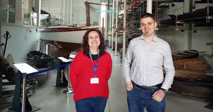 Gabriela Chrzanowiecka oraz Artur Fonżychowski (fot. Radio Gdańsk/Alicja Samolewicz-Jeglicka)