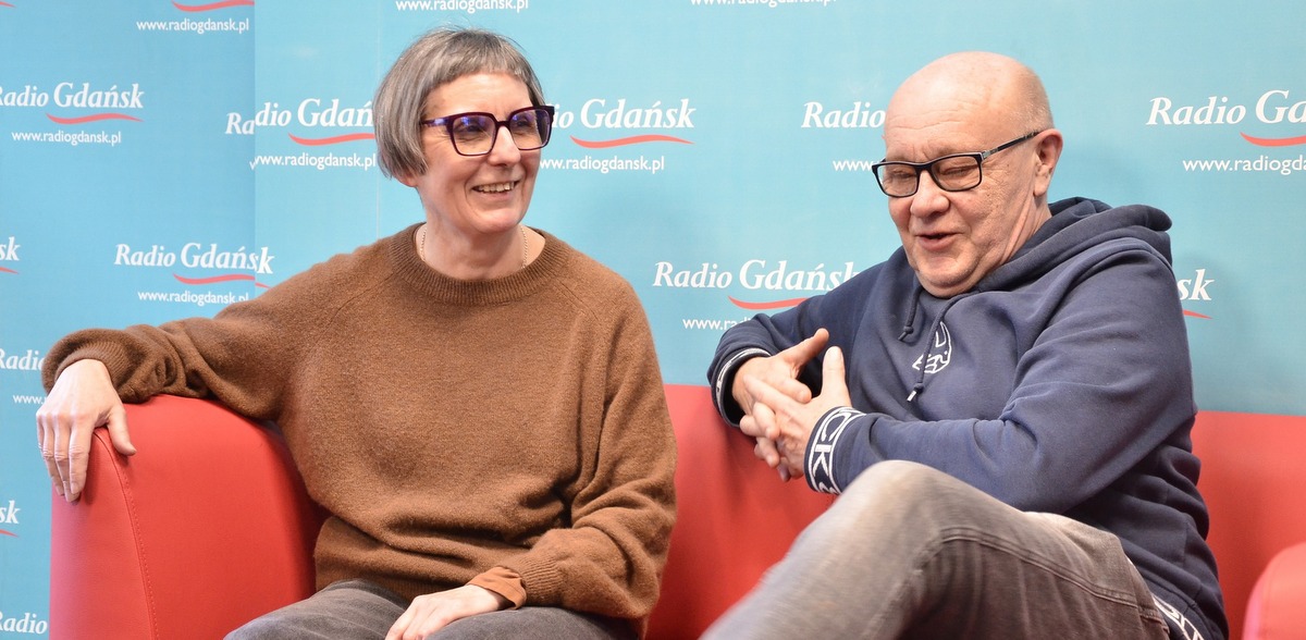 Iwona Borawska, Włodzimierz Raszkiewicz (fot. Radio Gdańsk)