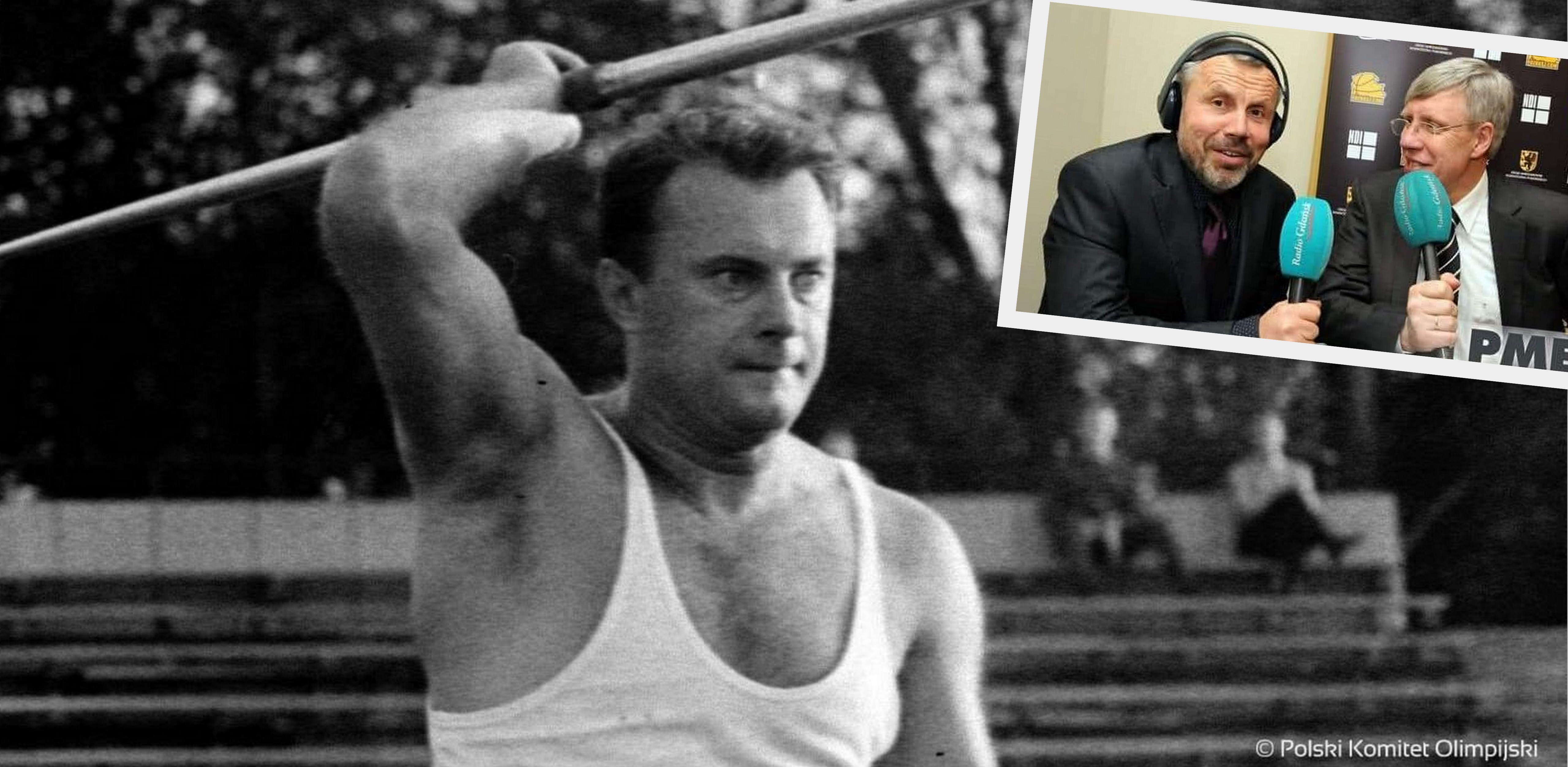 Nz. Janusz Sidło (Fot. Polski Komitet Olimpijski ; Radio Gdańsk)