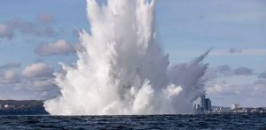 Unieszkodliwienia miny i bomby lotniczej (fot. Ariel Szczepański/Marynarka Wojenna RP)