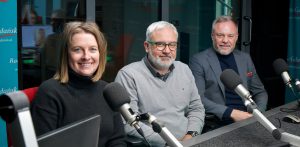 Marta Moksa, Robert Raszczyk i Ireneusz Osiński (fot. Radio Gdańsk/Pola Malańska)