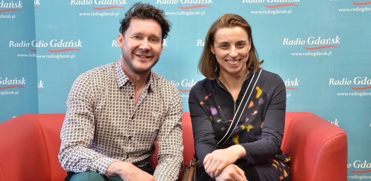 Prof. Maciej Socha i Monika Chabior (fot. Radio Gdańsk/Adrian Kasprzycki)