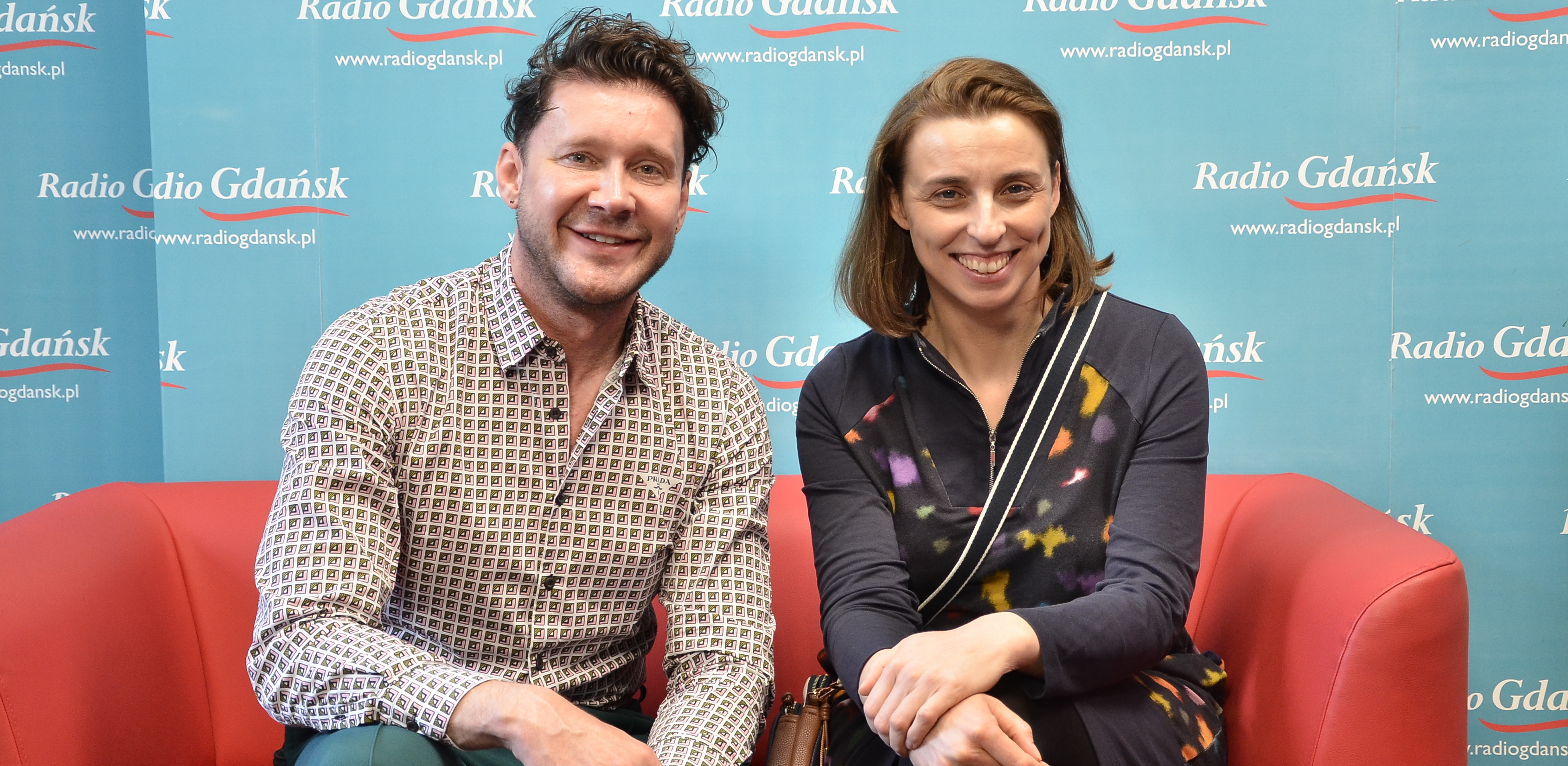 Prof. Maciej Socha i Monika Chabior (fot. Radio Gdańsk/Adrian Kasprzycki)
