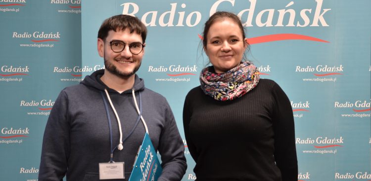 Daniel Wojciechowski i Ada Jakubowska (Fot. Radio Gdańsk/Piotr Puchalski)